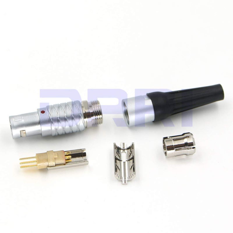 DRRI 1B FGG Egg 2 3 4 5 6 7 8 10 12 14 16 Pin Push Pull Connector Male Plug & Female Socket (6 Pin, Plug) - Image 2